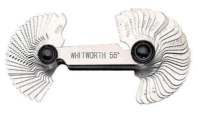 CONTADOR DE ROSCAS DE 52 HOJAS PARA MEDICIONES DE ROSCAS MÉTRICAS Y EN PULGADAS