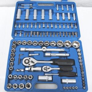 JUEGO DE LLAVES LLAVE DE TRINQUETE CAJA DE VASO DE BROCA TORX 108 PIEZAS M.2