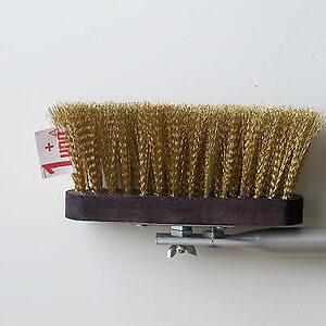 CEPILLO DE LATÓN PARA PIZZA AL HORNO DE LEÑA CON MANGO DE ALUMINIO 160 CM