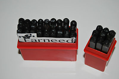 36 PUNZONES ALFANUMÉRICOS 6mm PUNZONADO Y MARCADO