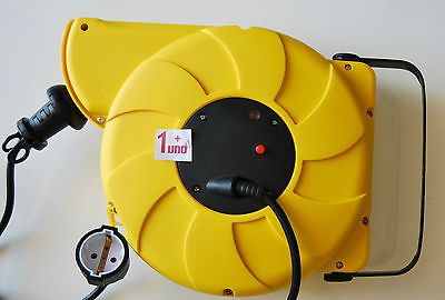 ENROLLADOR DE CABLE ENROLLADOR AUTOMÁTICO REBOBINABLE EXTENSIÓN DE CABLE ELÉCTRICO MT 22
