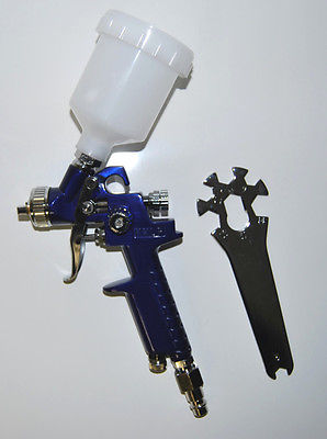 MINI AERÓGRAFO HVLP DEPÓSITO SUPERIOR 120cc-1mm