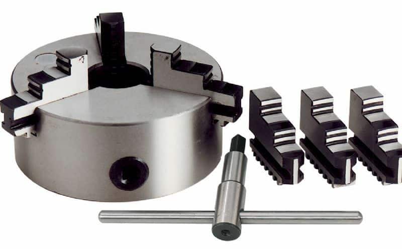 MANDRIL AUTOCENTRANTE PARA TORNO DE MORDAZAS 3 + 3 - 200mm