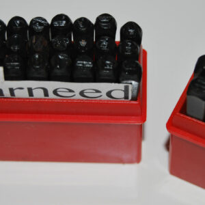 36 PUNZONES ALFANUMÉRICOS 3 mm 3 mm PARA PUNZONAR Y MARCAR EN METAL