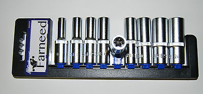 ENCHUFES TORX HEMBRA LARGA CROME VANADIO FARNEED