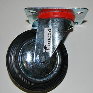 Rueda para Carro Industrial Carro Industrial Base Giratoria 4' 10 cm