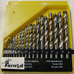 JUEGO DE BROCAS 19 PIEZAS CORTADORES BROCA DE CORTE PARA PERFORAR HIERRO METAL