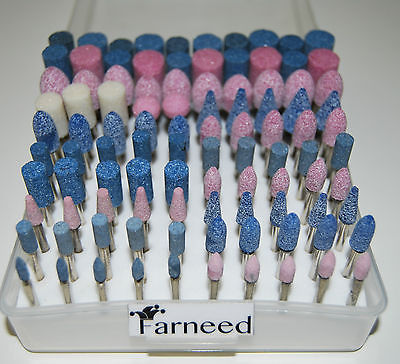 ACCESORIOS MUELAS ABRASIVAS PIEDRAS PULIDO PULIDO DRIMEL ROTATIVA MINI HERRAMIENTA 100 piezas