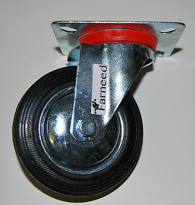 RUEDA PARA CARRO CARROS RUEDAS BASE GIRATORIA 3' 7