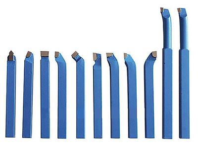 HERRAMIENTAS DE CORTE CUCHILLAS DE ACERO PARA TORNO 6X6 MM 11 PIEZAS PCS SOLDADAS CASSETTE 059