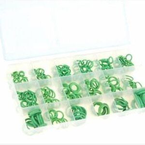 KIT DE JUNTAS TÓRICAS SURTIDO DE JUNTAS TÓRICAS VERDES JUNTAS DEL SISTEMA DE AIRE ACONDICIONADO 270 PIEZAS