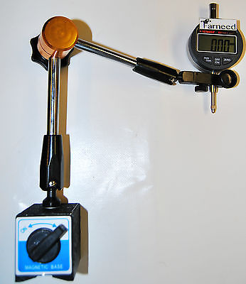 BASE MAGNÉTICA ARTICULADA CON COMPARADOR CENTESIMAL DIGITAL A9 METRO