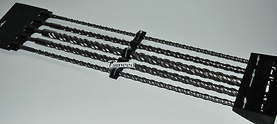 JUEGO DE BROCAS SDS PLUS 5 PIEZAS AL WIDIA PARA HORMIGÓN Y PIEDRA 10-24mm