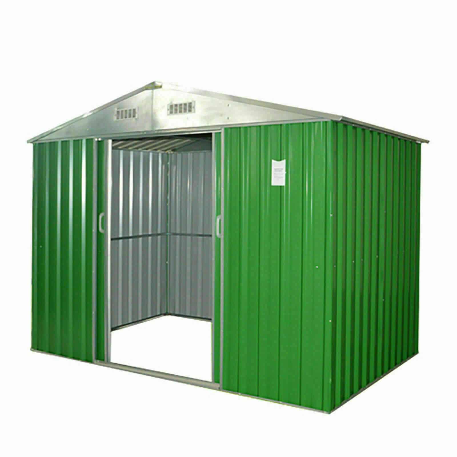 CASETA DE ALMACENAMIENTO DE CHAPA METÁLICA CASETA DE JARDÍN PORTAHERRAMIENTAS 048 PIC