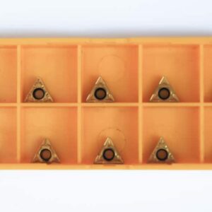 10 PLACAS DE INSERCIÓN DE HERRAMIENTAS DE TORNO INSERTOS TRIANGULARES LADO 9 MM TCMT09