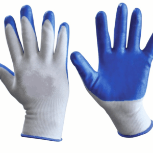60 PARES DE GUANTES DE TRABAJO RECUBIERTOS DE NYLON NITRILO PAR DE GUANTES TALLA 9 GL9