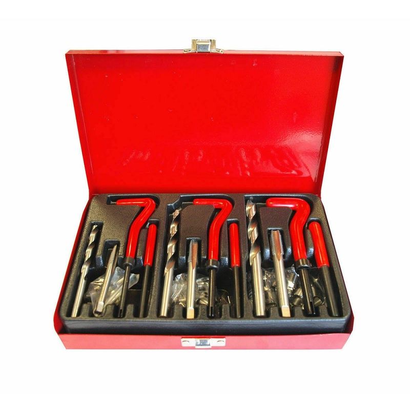 KIT DE REPARACIÓN DE ROSCAS 88PCS CAJA RESTAURADORA DE ROSCAS MACHO HELICOIDAL 501
