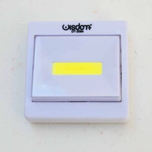 INTERRUPTOR DE LUZ LED BOTÓN DE INTERRUPTOR LÁMPARA MAGNÉTICA ARMARIO DE EMERGENCIA 648