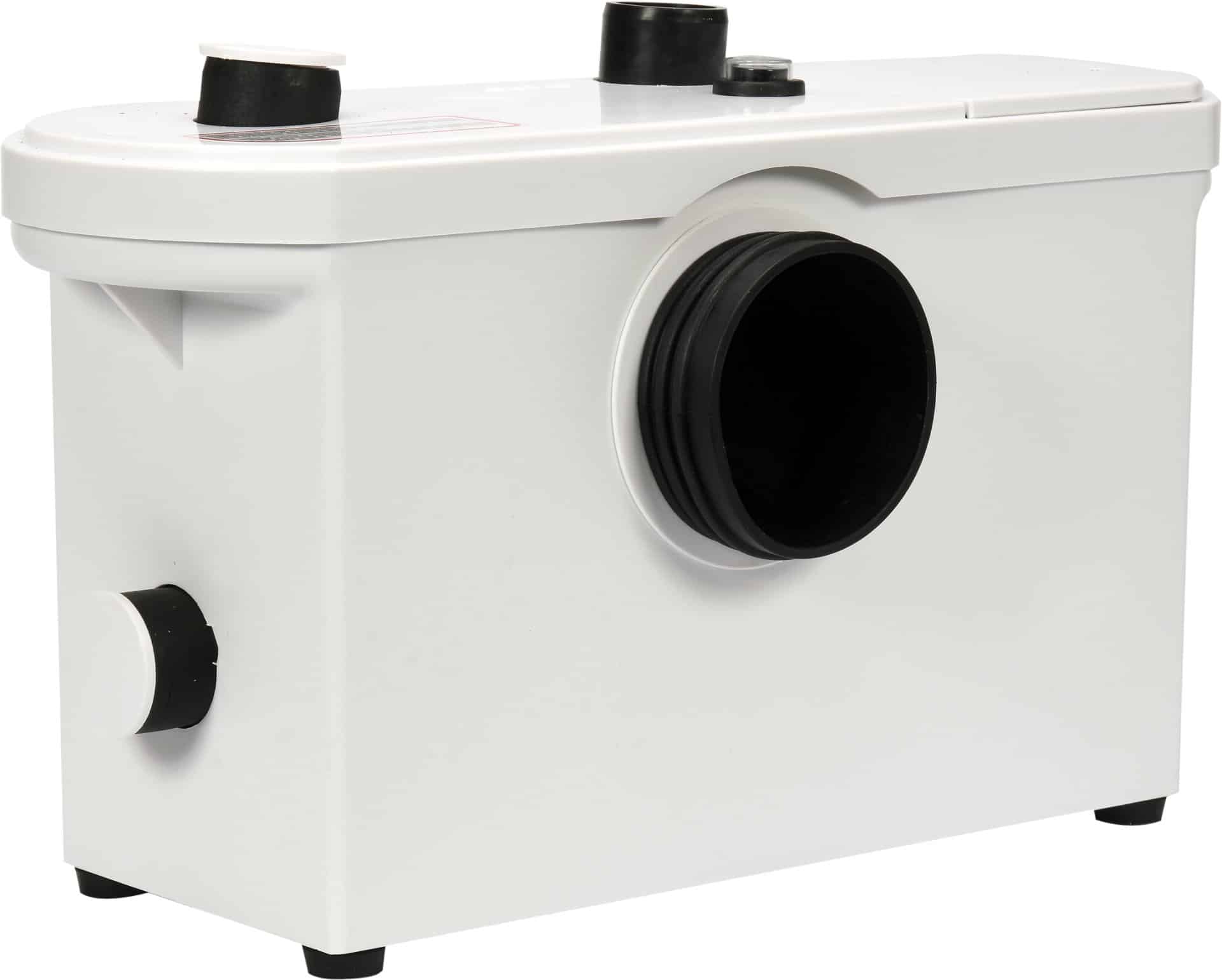 Bomba trituradora de inodoro de 600 W 140 L/min 4 m para ducha y lavabo 145TO