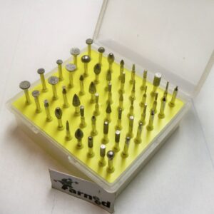 BROCAS DE DIAMANTE PARA DRIMEL MINI HERRAMIENTA DREMEL 50 PIEZAS