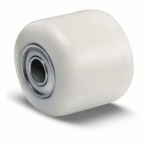 RODILLO DE RUEDA PARA TRANSPALETA mm 8260 AGUJERO 20 CARRO DE NYLON 608av
