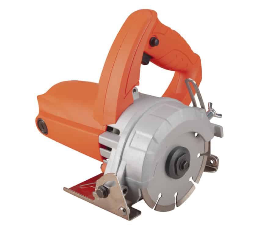 Sierra circular eléctrica para cortar baldosas de mármol y cerámica 1250w 110mm corte ajustable 45° 766ev