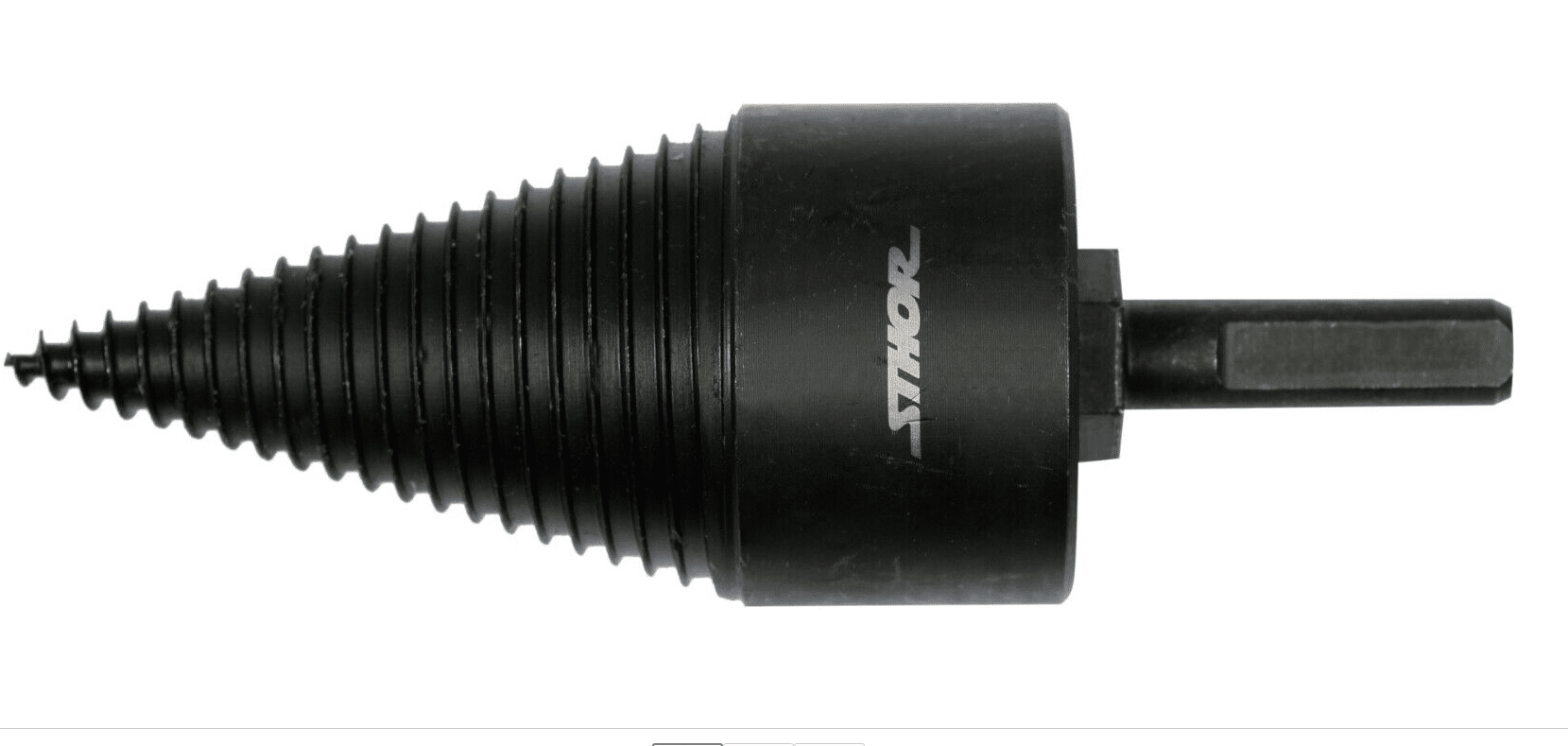 TORNILLO DIVISOR CÓNICO 45 MM BROCA PARA LEÑA 2 CONEXIONES PLUS 91TO