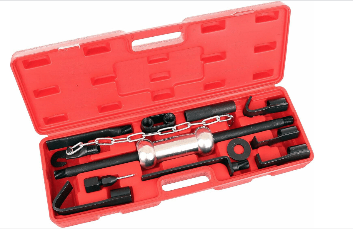 KIT TIRADOR DE MARTILLO 4KG KNOCK PROF DENTS ACCESORIOS DE CARROCERÍA 258X