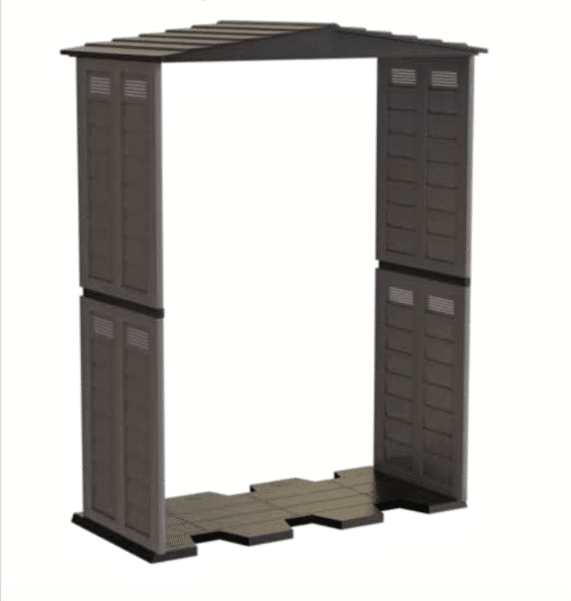 MÓDULO DE EXTENSIÓN DE EXPANSIÓN DE CASETA DE JARDÍN DE POLIPROPILENO