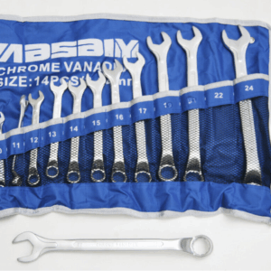 JUEGO 14 PIEZAS LLAVES COMBINADAS DE BOCA STAR 8 24 MM FUNDA POLIGONAL 960x