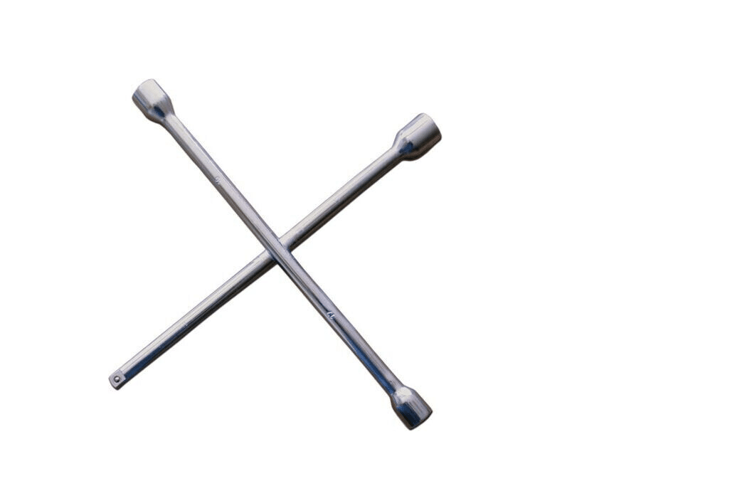 LLAVE TRANSVERSAL NEUMÁTICOS RUEDAS DE COCHE DESMONTAJE 1/2" ACCIONAMIENTO CUADRADO HEXAGONAL