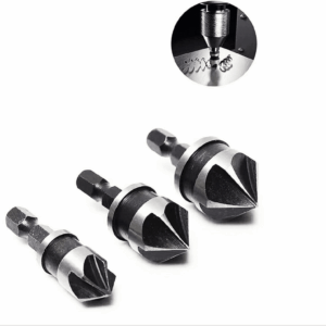 3 AVELLANADOS DE 5 FLUTAS ø 12 16 19 MM 90° AVELLANADA PARA TALADRO 179HO