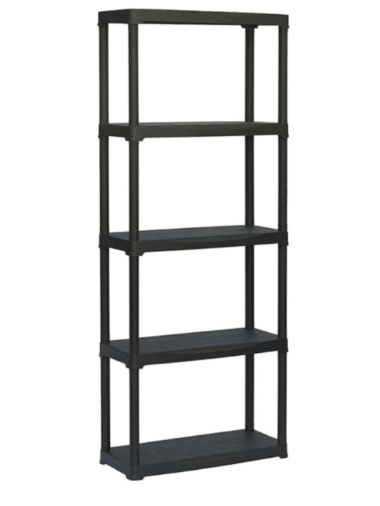 ESTANTERÍA PARA PORTAEQUIPAJES 5 ESTANTES 100x40x176 H CAPACIDAD 200KG 288AP