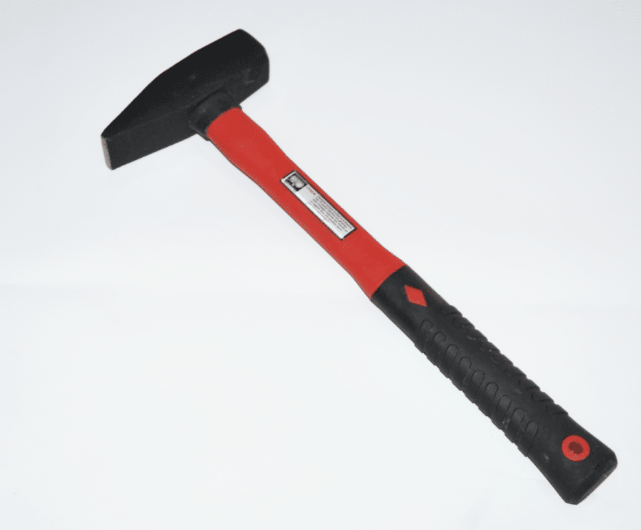 MARTILLO CON MANGO DE FIBRA MARTILLO DE ALBAÑIL 1 KG R