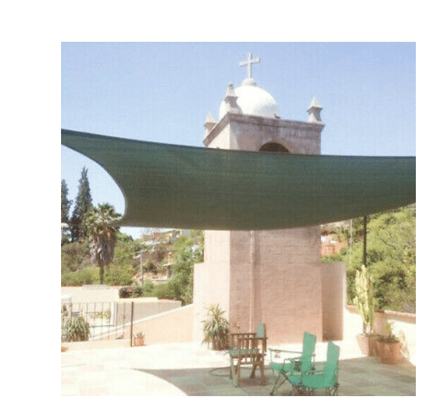 17935 SOMBREADO CUADRADO TOLDO JARDÍN PROTECTOR SOLAR 3.6x3.6 mt 43