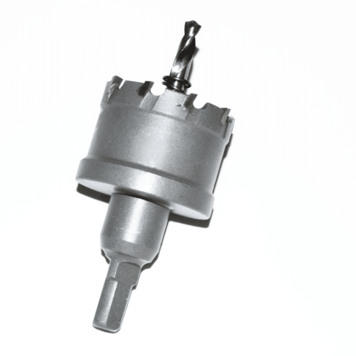 CORTADOR DE ORIFICIOS DE TUNGSTENO PARA CORTADORES DE METAL DIÁMETRO 65 MM GUÍA