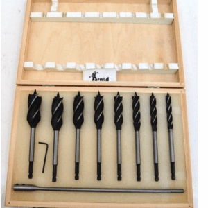 BROCA BROCAS CORTADORES TALADRO PARA MADERA CUCHILLAS FILOS DE CORTE DESTORNILLADOR 10 - 25 MM 8 PIEZAS