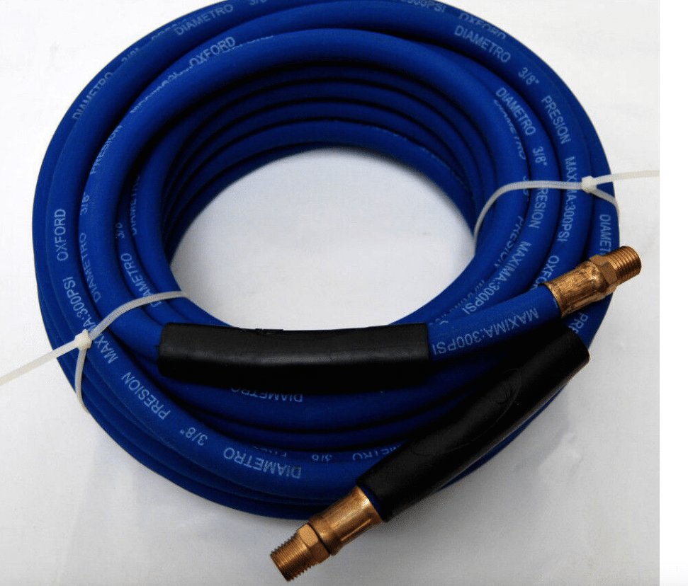 MANGUERA DE AIRE PARA COMPRESOR de goma ACOPLAMIENTO RÁPIDO 12MT ACOPLAMIENTO DE TORNILLO farneed 3/8 OX