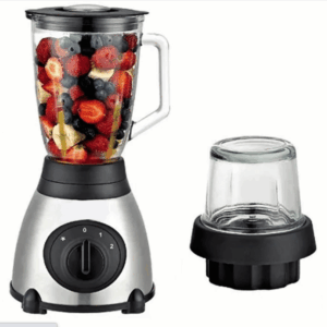 MEZCLADORA 800 W EN ACERO 1.5 JARRA DE VIDRIO 2 EN 1 VELOCIDAD 462ar