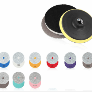 10 PIEZAS DE ALMOHADILLA DE LIJA DISCOS 100MM PULIDO BALDOSAS DE PISO LADRILLO 533X