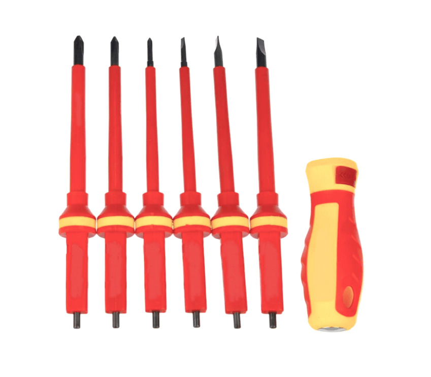 DESTORNILLADOR JUEGO DESTORNILLADOR TORNILLO 6 PIEZAS ATORNILLADOR DE CRUZ DE CORTE PLANO ELECTRICISTA 833RU
