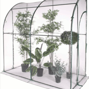 Invernadero de pared jardín de pared huerto balcón terraza protección de plantas pvc cm 100x200x215h 376om