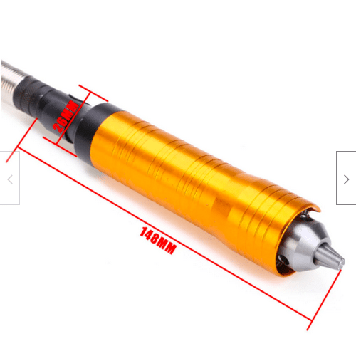 MANDRIL PIEZA DE MANO MINI TALADRO DE PIE DE 6 MM SONDA FLEXIBLE EJE DE REPUESTO