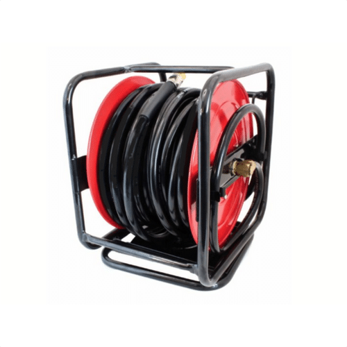 SOPORTE GIRATORIO CARRETE DE MANGUERA DE AIRE COMPRIMIDO 30 MT METROS 8X12 MM 1/4" 996s