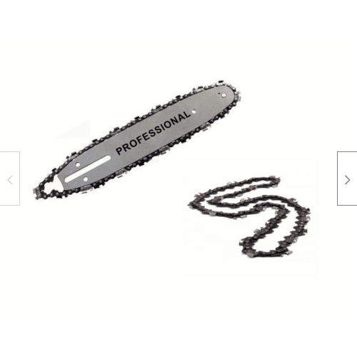 KIT DE HOJA DE BARRA DE MOTOSIERRA CON CADENA DE HOJA PROFESIONAL 45CM + CADENA DE REPUESTO DE BUEY