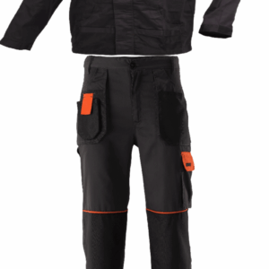 TRAJE DE TRABAJO CHAQUETA PANTALÓN TRAJE CHAQUETA 2 PIEZAS TÉCNICO MECÁNICO BOLSILLOS A LA TALLA M