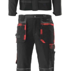 TRAJE DE TRABAJO CHAQUETA PANTALÓN TRAJE CHAQUETA 2 PIEZAS TÉCNICO MECÁNICO BOLSILLOS A LA TALLA L 351to