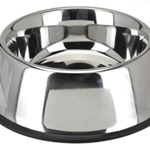 CUENCO ANTIDESLIZANTE DE ACERO INOXIDABLE PARA PERRO GATO PERRO MASCOTA GATO 26CM