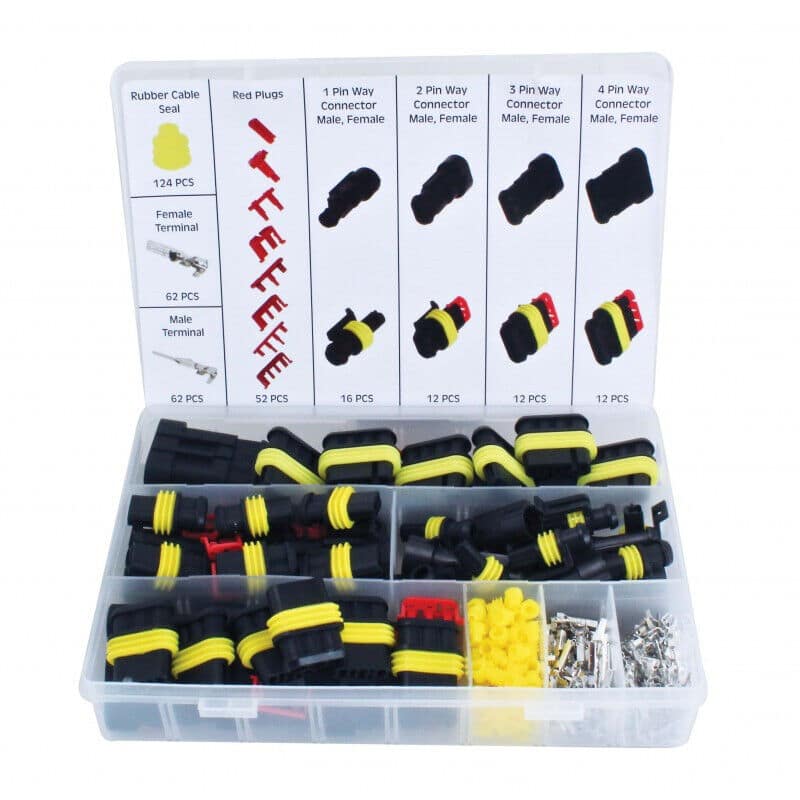 ACCESORIOS CONECTORES CABLES CABLE ELÉCTRICO CARRO IMPERMEABLE 352 PCS 722sa