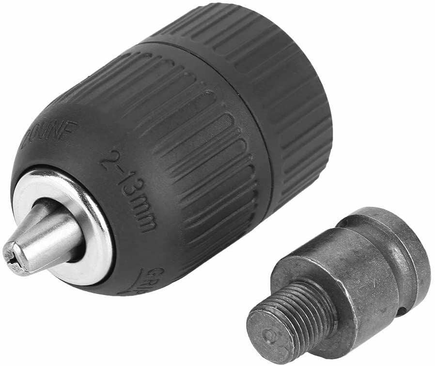 MANDRIL SIN LLAVE 2-13MM 1/2"-20 UNF CON ADAPTADOR PARA LLAVE DE IMPACTO